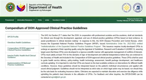 Standards of Practice – Philippine Academy of Family Physicians.